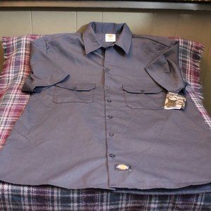 Dickie's Short Sleeve Work Shirt Men's Medium